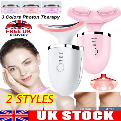 Facial Lifting Machine For Skin Care: EMS Face Massager With Microcurrent HOT UK • £13.92