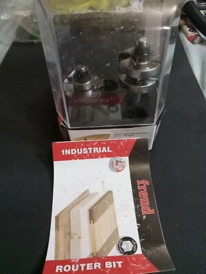 $25 • Buy Freud 1-3/4  Dia. Adjustable Tongue & Groove Bit Set With 1/2  Shank, 99-036 