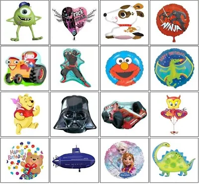 £4.25 • Buy Kids Children's Foil Helium Balloons - Birthday Party Decoration - Tableware