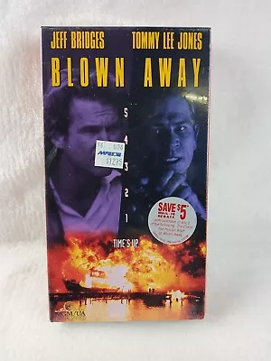 Blown Away (VHS 1994) MGM Tommy Lee Jones Jeff Bridges Sealed • $4.21