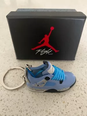 Nike Air Jordan 4 Retro-(university Blue)-3d Sneaker Keychain With Box • $15