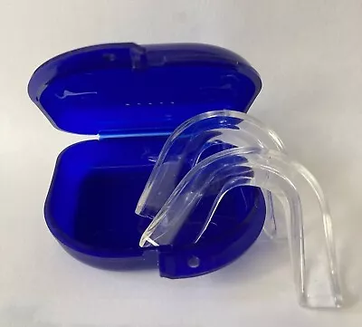 Retainer / Mouth Guard Case Plus 2 Mouth Trays - 3 Piece Set • $6.50