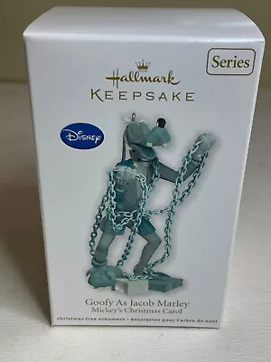 2011 Hallmark Disney GOOFY AS JACOB MARLEY Keepsake Ornament Christmas Carol NIB • $49.99