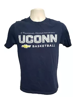 UCONN Basketball 10 National Championships Adult Small Blue TShirt • $15