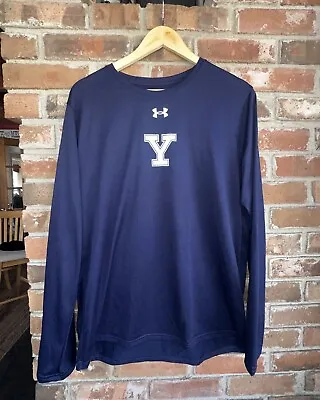Yale University Men’s Size Medium Under Armour Long Sleeve T Shirt • $16.50