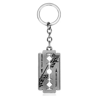 £3.99 • Buy Metal Key Chain Keyring Tin For Judas Priest Chaveros Lovers Razor Blade Gift 