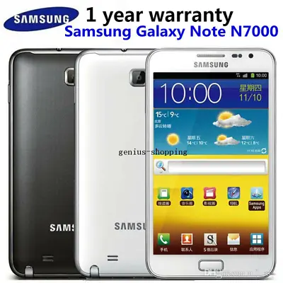 Samsung Galaxy Note GT-N7000 16GB 8.0MP 3G Unlocked WiFi Smartphone New Sealed • $60.66