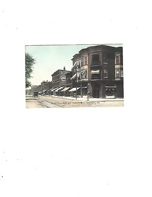 COVINGTON KY: CINCINNATI: 1910: NORTH FROM 10Th&MADISON AVE QUAKER OATS SIGN • $7.99