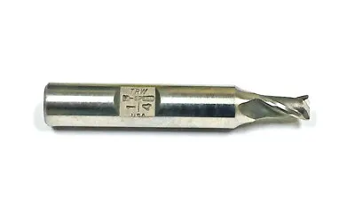 5.9mm (.2323 ) 2-Flute HSS CC Plunge Cut End Mill .025  Radius MF42101015 • $16.05