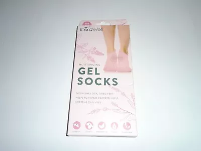 Thera Well Moisturizing Gel Socks New In Box • $8.99