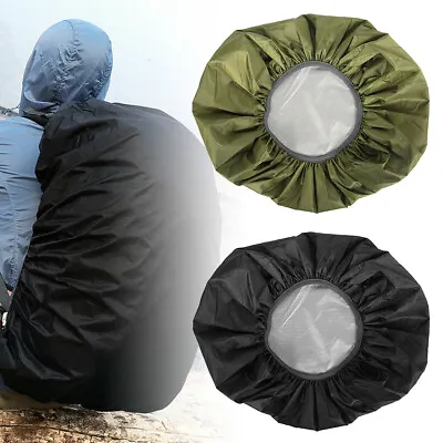 $9.09 • Buy 35L/45L/60L Foldable Backpack WaterProof Rain Cover Rucksack Camping Travel Bag