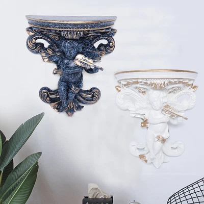 £19 • Buy Top Flower Wall Hanging Flower Pot Cupid Angel Corbel Shelf Rococo Art