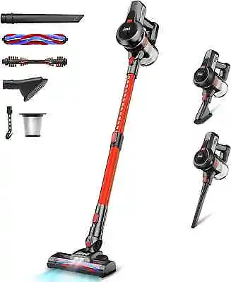 INSE N6: 4-in-1 Stick Vacuum Cordless Vacuum 160W 12KPa Powerful Vacuum Cleaner • $43.70
