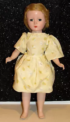 Madame Alexander 1950s Little Women 14  Hard Plastic Strung Doll Needs TLC • $22.99