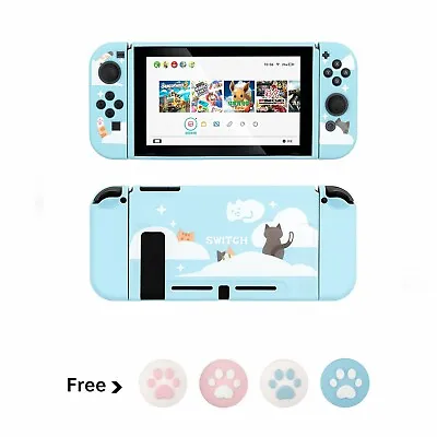 GeekShare Nintendo Switch Protective Case Shell Cover 4PCS Solicone Joystick Cap • $12.99