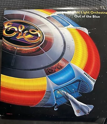 ELECTRIC LIGHT ORCHESTRA- Out Of The Blue 2 Records Set Vinyl Collectible • $17.80