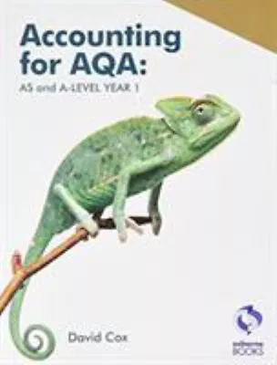 Accounting For AQA : AS And A Level Year 1 • £5.89