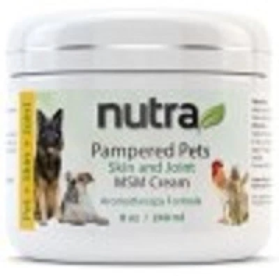 $73.58 • Buy Nutra Health Pampered Pets Skin And Joint MSM Cream 8 Oz (240 Ml) Jar