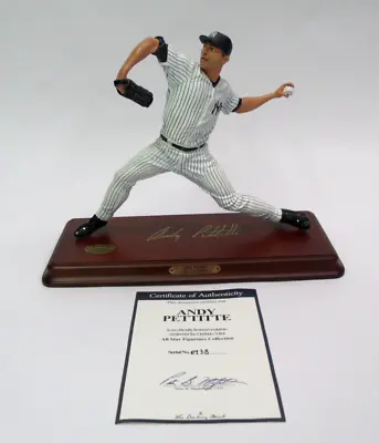 New York Yankees Andy Pettitte All Star Figurine / Sculpture By Danbury Mint • $89.95