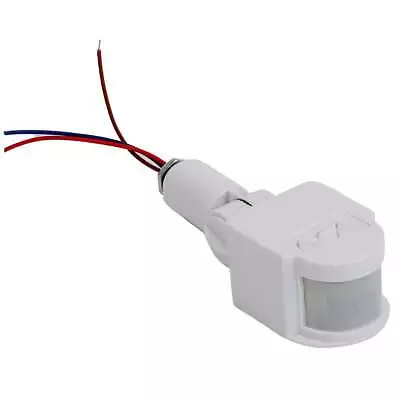 Outdoor LED Security PIR Infrared Motion Sensor Detector Switch Wall Light 180° • $7.53