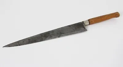 $120 • Buy A. Lacroix Sabatier 14  French Chef's KNIFE Carbon Steel From FRANCE Vintage