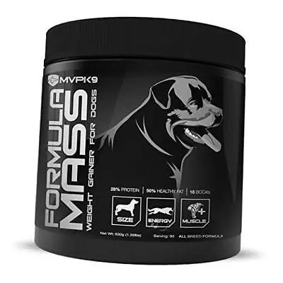 MVP K9 Formula Mass Weight Gainer For Dogs - Helps Promote 1 Ounce (Pack Of 1) • $80.74