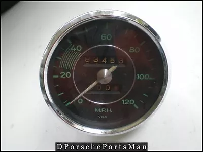 Porsche 356 A / 356 B Speedometer / Odometer  • $445.50