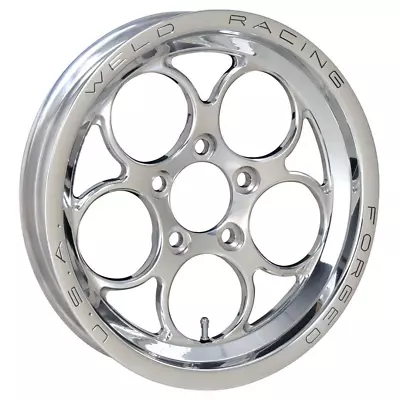 Weld Racing Magnum Pro Drag Front Runner 1-Piece Polished 15  X 3.5  1.75 B/S Su • $1435.50