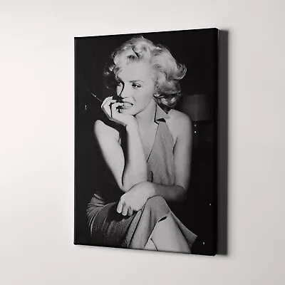 Marilyn Monroe 1950s Women Celebrities And Movies Canvas Wall Art Print • $59