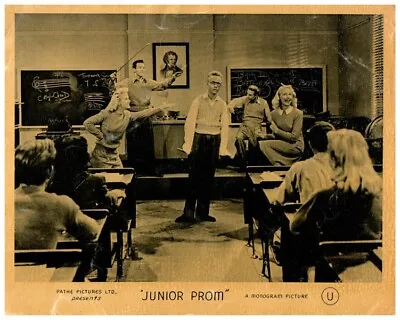 Junior Prom Original Lobby Card June Preisser Freddie Stewart Warren Mills 1946 • $24.99