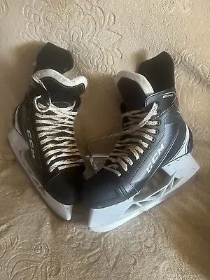 Ccm 9040 Tacks Men Ice Hockey Skate Lace Up Boots Us Size 10 Eur 45 • $65