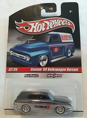 Hot Wheels Slick Rides Custom '69 Volkswagen Variant 2009 Black  • $22.99