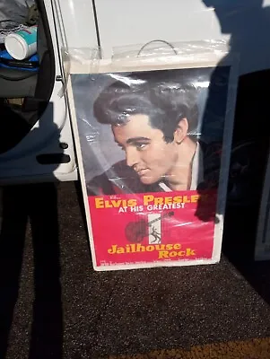 Jailhouse Rock Original Vintage Elvis Presley Movie Poster • $2500