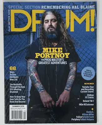 Drum Mike Portnoy Remembering Hal Blaine Special Summer 2019 FREE SHIPPING • $18.95