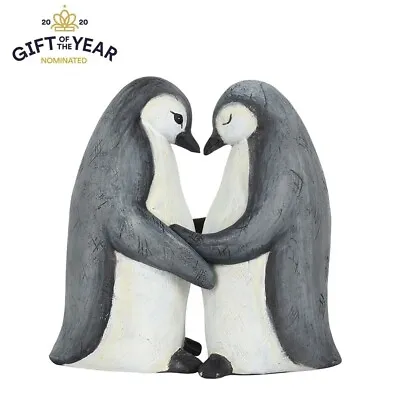 £14.99 • Buy Penguin Partners For Life Couple Soulmate Ornament Wedding Anniversary Gift