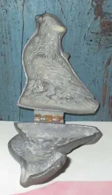 Vintage  Dove Of Peace  Pewter Ice Cream Mold #342 • $34.99