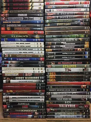 More Titles Added - Military/Western/Sports Movie DVDs - $3+ - Buy More Save $$ • $3