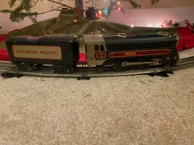 Marx O Gauge Train - Canadian Pacific 2-4-2 Loco And Tender • $101.96