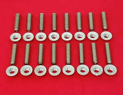 Ford Fe Header Stud Kit Bolts 352 360 390 406 427 428 Engine Polished Stainless • $36.76