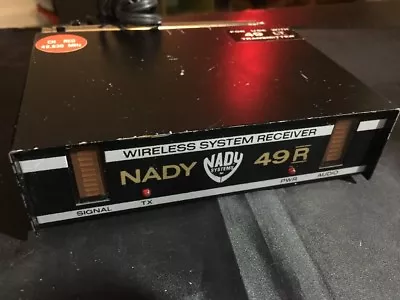 Nady Wireless Microphone - 49-R • $25