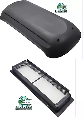 $70 • Buy Black Dometic Refrigerator Roof Vent Cover With Base For RV, Camper, Motorhome