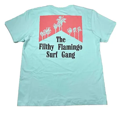Duvin Filthy T-Shirt XL Filthy Flamingo Surf Gang Palm Trees Marlboro Logo • $35
