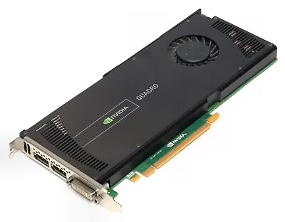 Dell Nvidia Quadro 4000 2GB PCI-E 16x Workstation Video Graphics Card 731Y3 • £19.99