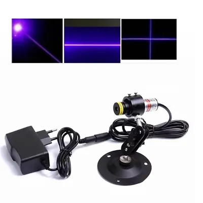 405nm 10/50/80/100/150/200mw Violet Blue Laser Module Dot/Line/Cross 18x65mm • £35.64