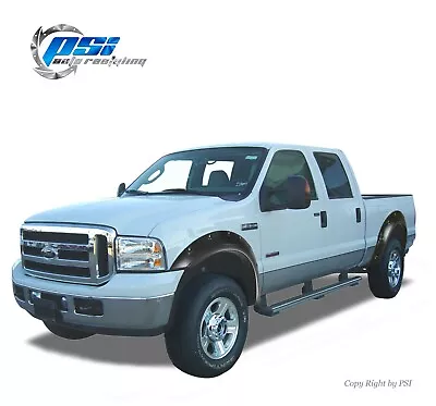 Pop-Out Bolt Fender Flares Fits Ford F-250 F-350 Super Duty 99-07 Textured • $265.05