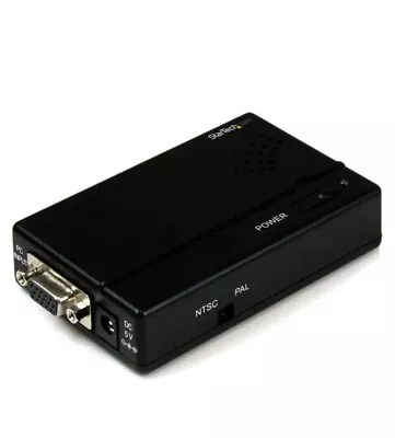 StarTech.com High Resolution VGA To Composite (RCA) Or S-Video Converter - PC To • $79.99