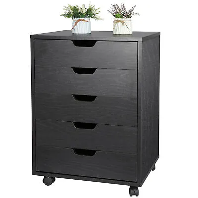 Home Office Cabinet 5 Drawer Storage Cabinet Storage Organization Bedroom • $61.58