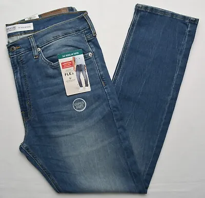 Signature By Levi Strauss #11320 NEW Men's Regular Taper Stretch Soft Jeans • $20.69