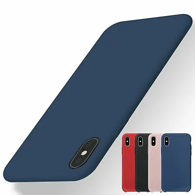 $5.45 • Buy For Apple IPhone XS Max XR X Shockproof Silicone Case Soft Slim Rubber Gel Cover