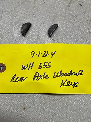 Wheel Horse 655 Tractor Rear Wheel Hub Woodruff Keys • $13.14